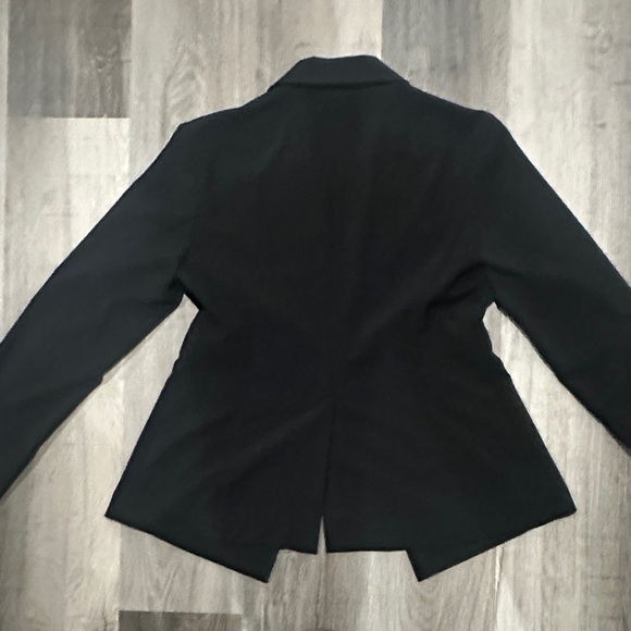 MM Lafleur The Moreland Travel Origami Tech Blazer Black Size 12 - Picture 6 of 7